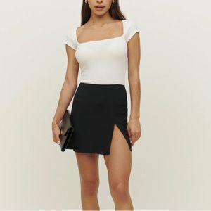 REFORMATION MARGOT MINI SKIRT | SIZE XS/0